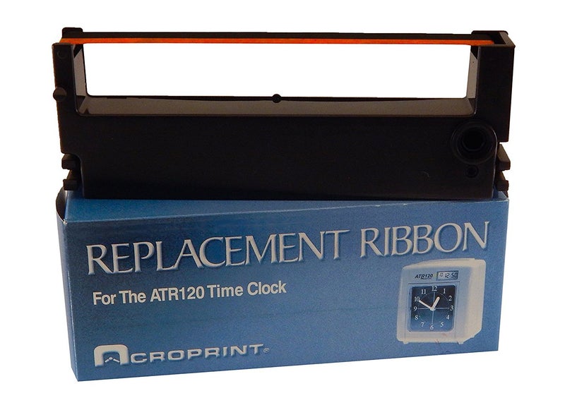 Acroprint 39-0127-000 Replacement Ribbon for ATR120 Time Clock, Black/Red - Image 2